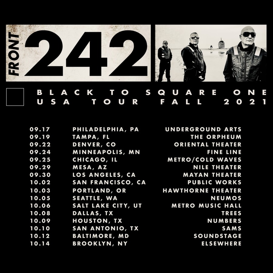 front 242 tour setlist