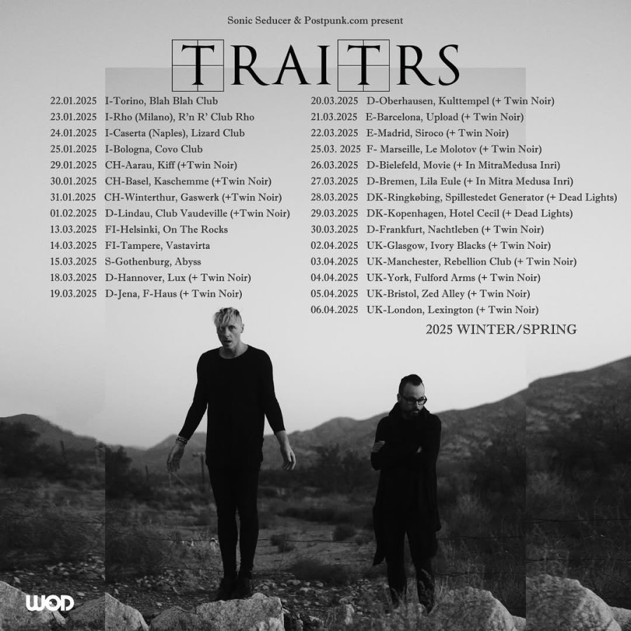 TRAITRS (Europe UK tour 2025) Metropolis Records